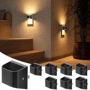 Night Lights Plug Into Wall, 8 Pack, 3000K, Auto On/Off, Black Eye Friendly Warm White, Dusk to Dawn Sensor Night Light, Ultra-Slim Wall Light for Bedroom Hallway Bathroom Stairs Night Lights Plug Into Wall, 8 Pack, 3000K, Auto On/Off, Black Eye Friendly Warm White, Dusk to Dawn Sensor Night Light, Ultra-Slim Wall Light for Bedroom Hallway Bathroom Stairs