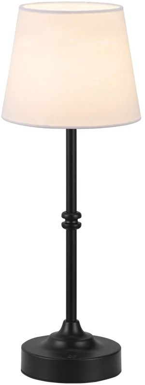 Rechargeable Cordless Table Lamp Black - 1 Pack 4000mAh Battery Operated Lamp, 3000K Warm Light, Touch Control Stepless Dimming, for Bedside, Dining Table, Home Decor Rechargeable Cordless Table Lamp Black - 1 Pack 4000mAh Battery Operated Lamp, 3000K Warm Light, Touch Control Stepless Dimming, for Bedside, Dining Table, Home Decor