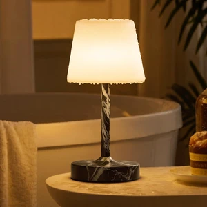 IP65 Waterproof Rechargeable Shower Lamp, Cordless Bathroom Touch Lamps 5200mAh Battery Powered, Stepless Dimming, Portable LED Table Lamp for Bathtub, Outdoor, Bedroom, Patio, Camping IP65 Waterproof Rechargeable Shower Lamp, Cordless Bathroom Touch Lamps 5200mAh Battery Powered, Stepless Dimming, Portable LED Table Lamp for Bathtub, Outdoor, Bedroom, Patio, Camping