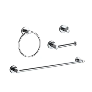 Bathroom Accessory Set Chrome 4 Pieces Bathroom Towel Rack 24 Inches Adjustable Bathroom Hardware Set Bathroom Accessory Set Chrome 4 Pieces Bathroom Towel Rack 24 Inches Adjustable Bathroom Hardware Set