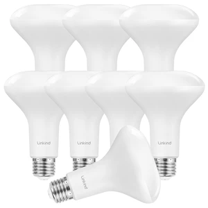 8-Pack BR30 LED Flood Light Bulbs Indoor, 10W=65W 850 Lumens 2700K Dimmable LED Recessed Bulbs, E26 2700K Soft White, UL FCC Certified, Recessed Can Light Bulb for Bedroom Bathroom 8-Pack BR30 LED Flood Light Bulbs Indoor, 10W=65W 850 Lumens 2700K Dimmable LED Recessed Bulbs, E26 2700K Soft White, UL FCC Certified, Recessed Can Light Bulb for Bedroom Bathroom