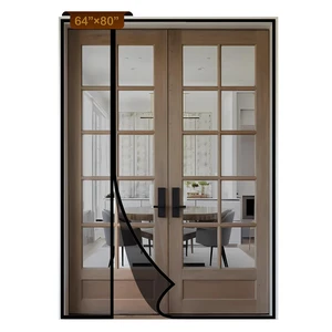 Reversible Side Opening Magnetic Screen Door for Sliding & French Doors,Upgraded PETG Mesh Anti-Tearing, Heavy Duty & Strong Magnetic, Pet and Kid Friendly - Screen Size 66"x82" Reversible Side Opening Magnetic Screen Door for Sliding & French Doors,Upgraded PETG Mesh Anti-Tearing, Heavy Duty & Strong Magnetic, Pet and Kid Friendly - Screen Size 66"x82"