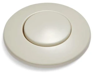 Air Switch Sink Top Decorative Button, STC-BIS, Biscuit Compatible with Dual Outlet Garbage Disposal Air Switch Kits (STS-OO and STS-OOSN) - Single Bowl Sinks Air Switch Sink Top Decorative Button, STC-BIS, Biscuit Compatible with Dual Outlet Garbage Disposal Air Switch Kits (STS-OO and STS-OOSN) - Single Bowl Sinks