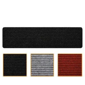 Non Slip Stair Treads Indoor Peel and Stick Carpet Stair Treads for Wooden Stairs, Self Adhesive Anti Slip Stair Pads for Kids & Pets 7.9" x 29.9", 7 Pack Black Non Slip Stair Treads Indoor Peel and Stick Carpet Stair Treads for Wooden Stairs, Self Adhesive Anti Slip Stair Pads for Kids & Pets 7.9" x 29.9", 7 Pack Black
