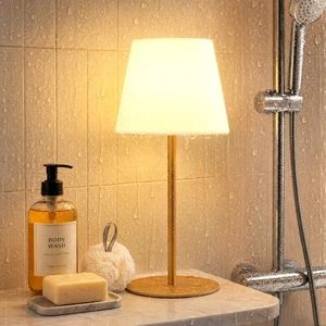 Shower Lamp Rechargeable Waterproof Lamp, Cordless Table Lamp for Bathroom IP54 Spa-Like Shower Light, 4000mAh Battery Powered, 3 Color Modes, Stepless Dimming and Memory, for Bathtub Outdoor (1Pack) Shower Lamp Rechargeable Waterproof Lamp, Cordless Table Lamp for Bathroom IP54 Spa-Like Shower Light, 4000mAh Battery Powered, 3 Color Modes, Stepless Dimming and Memory, for Bathtub Outdoor (1Pack)