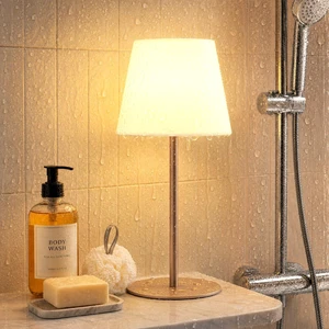 Shower Lamp Rechargeable Waterproof Lamp, Cordless Table Lamp for Bathroom IP54 Spa-Like Shower Light, 4000mAh Battery Powered, 3 Color Modes, Stepless Dimming and Memory, for Bathtub Outdoor (1Pack) Shower Lamp Rechargeable Waterproof Lamp, Cordless Table Lamp for Bathroom IP54 Spa-Like Shower Light, 4000mAh Battery Powered, 3 Color Modes, Stepless Dimming and Memory, for Bathtub Outdoor (1Pack)