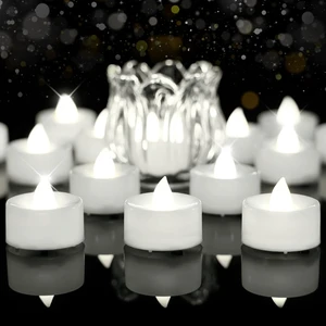 24Pack Battery Operated Tea Lights with Timer, 6H Timer Built-in 1.5"D x 1.3"H Flickering Electric Flameless LED Tealight Candles Votives for Table Centerpieces Holiday Home Decor,Cool White 24Pack Battery Operated Tea Lights with Timer, 6H Timer Built-in 1.5"D x 1.3"H Flickering Electric Flameless LED Tealight Candles Votives for Table Centerpieces Holiday Home Decor,Cool White