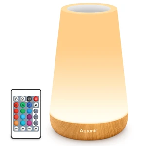 Rechargeable Night Light, Remote Control Lamp, Light Brown-2 Pack Touch Control, 13 Colors, 5 Brightness Levels, 4 Lighting Modes, 1/2/4/6-Hour Auto-Off, Portable for Nursery and Camping Rechargeable Night Light, Remote Control Lamp, Light Brown-2 Pack Touch Control, 13 Colors, 5 Brightness Levels, 4 Lighting Modes, 1/2/4/6-Hour Auto-Off, Portable for Nursery and Camping