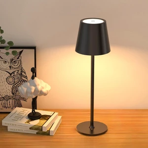 Cordless Table Lamps Rechargeable, 3 Adjustable Height, 5000 Capacity Operated, 3 Colors Smooth Dimming, Portable LED Waterproof Table Lamp for Dining, Bedroom, Outdoor- Black Cordless Table Lamps Rechargeable, 3 Adjustable Height, 5000 Capacity Operated, 3 Colors Smooth Dimming, Portable LED Waterproof Table Lamp for Dining, Bedroom, Outdoor- Black