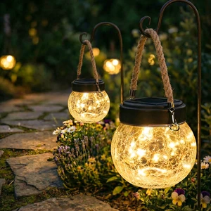 6 Pack M Size Solar Lantern Gifts for Women - Outdoor Solar Lanterns Waterproof with 15 LED Hanging Garden Patio Backyard Decor Lights for Halloween Christmas Easter Gift 6 Pack M Size Solar Lantern Gifts for Women - Outdoor Solar Lanterns Waterproof with 15 LED Hanging Garden Patio Backyard Decor Lights for Halloween Christmas Easter Gift