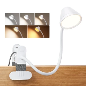 Clip on Light, Reading Lights for Books in Bed, 400LM, RG0 Eye-Care 5 Colors & Stepless Dimming, Amber Glow Light & Auto Timer, Up to 2.3" Strong Clamp with Adapter for Headboard, Bedside, Desk Clip on Light, Reading Lights for Books in Bed, 400LM, RG0 Eye-Care 5 Colors & Stepless Dimming, Amber Glow Light & Auto Timer, Up to 2.3" Strong Clamp with Adapter for Headboard, Bedside, Desk