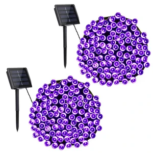 Solar Christmas Lights Outdoor, 2 Packs Solar String Lights Solar Christmas Lights Outdoor, 2 Packs Solar String Lights