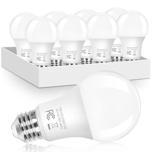 A19 LED Light Bulbs, 100 Watt Equivalent e26 dimmable led Bulb, Energy Efficient 12W, Soft White 2700K, 1100 Lumens, A19 LED Bulb for Bedroom Living Room Home Office Lamp, 8-Pack A19 LED Light Bulbs, 100 Watt Equivalent e26 dimmable led Bulb, Energy Efficient 12W, Soft White 2700K, 1100 Lumens, A19 LED Bulb for Bedroom Living Room Home Office Lamp, 8-Pack