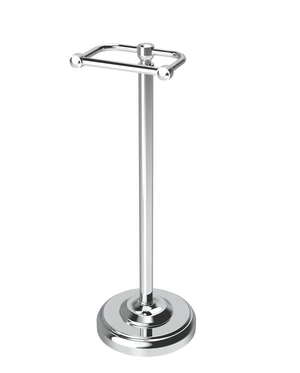 Toilet Paper Holder Stand, Toilet Paper Holder Free Standing,Post Pivoting Design & Stable Weighted Base SUS304 Stainless Steel for Bathroom (Chrome) Toilet Paper Holder Stand, Toilet Paper Holder Free Standing,Post Pivoting Design & Stable Weighted Base SUS304 Stainless Steel for Bathroom (Chrome)
