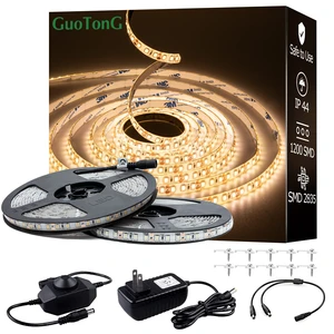 Warm LED Strip Lights, Waterproof Cuttable 1200 SMD 2835 LED Tape, 12V 65.6ft/20m Flexible Ribbon, Kitchen Cabinet Lighting (Warm White) Warm LED Strip Lights, Waterproof Cuttable 1200 SMD 2835 LED Tape, 12V 65.6ft/20m Flexible Ribbon, Kitchen Cabinet Lighting (Warm White)