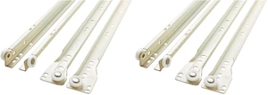 D68822C-W-TS 22-Inch Bottom Mount Drawer Slide (Pack of 2) D68822C-W-TS 22-Inch Bottom Mount Drawer Slide (Pack of 2)