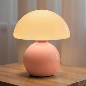 Mushroom Lamp Table Lamp for Bedroom, Portables Cordless Table Lamp,Wireless lamp,Small Bedside Table Touch Lamps for Living Room,Mini Mushroom 5200mAh Battery Operated Lamp Modern Pink Mushroom Lamp Table Lamp for Bedroom, Portables Cordless Table Lamp,Wireless lamp,Small Bedside Table Touch Lamps for Living Room,Mini Mushroom 5200mAh Battery Operated Lamp Modern Pink
