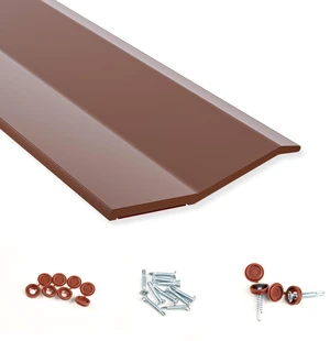 Garage Door Seal Top and Sides with Nails, 36 FT, Brown Garage door insulation weather stripping, universal fit, includes nails and lids, TPE weatherproofing trim for garage doors Garage Door Seal Top and Sides with Nails, 36 FT, Brown Garage door insulation weather stripping, universal fit, includes nails and lids, TPE weatherproofing trim for garage doors