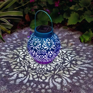 2 Pack Solar Hanging Lanterns, Metal Decorative Lamp, Royal Purple Perfect for Gardens, Patios, Courtyards, Lawns & Tabletops 2 Pack Solar Hanging Lanterns, Metal Decorative Lamp, Royal Purple Perfect for Gardens, Patios, Courtyards, Lawns & Tabletops