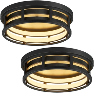 LED Flush Mount Ceiling Light Fixture,Modern Hallway Light Fixtures Ceiling,3 Color Selectable Light Fixtures Ceiling Mount for Kitchen Hallway Entry Bedroom (2 Pack) LED Flush Mount Ceiling Light Fixture,Modern Hallway Light Fixtures Ceiling,3 Color Selectable Light Fixtures Ceiling Mount for Kitchen Hallway Entry Bedroom (2 Pack)