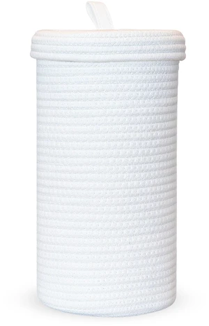Toilet Paper Holder Handmade Woven Cotton Toilet Paper Stand & Storage Basket with Lid, Freestanding Organizer for Bathroom, Fits 3 Mega Rolls Gradient Brown 14'' x 7'' Toilet Paper Holder Handmade Woven Cotton Toilet Paper Stand & Storage Basket with Lid, Freestanding Organizer for Bathroom, Fits 3 Mega Rolls Gradient Brown 14'' x 7''