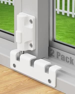 Sliding Glass Door Lock 2 Pack Sliding Door Lock Security bar Slider Safety Lock Horizontal Keyless Patio Foot Locks for Front Door Latch Stoppers from Inside Bedroom Apartment Essentials Sliding Glass Door Lock 2 Pack Sliding Door Lock Security bar Slider Safety Lock Horizontal Keyless Patio Foot Locks for Front Door Latch Stoppers from Inside Bedroom Apartment Essentials