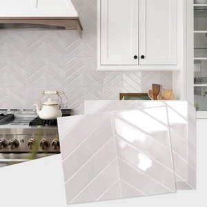 Herringbone Peel and Stick Backsplash, Smoky Pink, 10 Sheets 12.6 x 9.7 in, Thicker Rectangular Vinyl Stick-On Wall Tiles, Easy Alignment, Waterproof, Easy to Clean, Kitchen/Bathroom Herringbone Peel and Stick Backsplash, Smoky Pink, 10 Sheets 12.6 x 9.7 in, Thicker Rectangular Vinyl Stick-On Wall Tiles, Easy Alignment, Waterproof, Easy to Clean, Kitchen/Bathroom