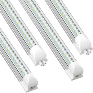 LED Shop Lights 2FT, 22W 3300LM 6000K Cool White, V-Shape Linkable T8 Tube Light Fixtures, Utility Shop Lights, 2 Foot Cabinet Lighting for Workbench, Basement, Cabinet, ETL Listed, 4-Pack LED Shop Lights 2FT, 22W 3300LM 6000K Cool White, V-Shape Linkable T8 Tube Light Fixtures, Utility Shop Lights, 2 Foot Cabinet Lighting for Workbench, Basement, Cabinet, ETL Listed, 4-Pack