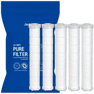 Showerhead Replacement Filters Inspired By Korea's Beauty Culture | Pure Carbon Filters (5 Filters) Compatible with AJ8200MC (AJ8200MC-FLT-5PC) Showerhead Replacement Filters Inspired By Korea's Beauty Culture | Pure Carbon Filters (5 Filters) Compatible with AJ8200MC (AJ8200MC-FLT-5PC)