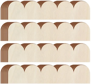 24 Pack Unfinished Scalloped Wood Trim, 15.75 x 3.54 Inch DIY Scalloped Molding for Wall Cabinet Shelf Window Door, Unfinished Wood to Paint 24 Pack Unfinished Scalloped Wood Trim, 15.75 x 3.54 Inch DIY Scalloped Molding for Wall Cabinet Shelf Window Door, Unfinished Wood to Paint