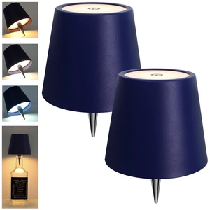 2 Pack 3600mAh Wine Bottle Lamps, 2026 New 3 Color Rechargeable Wireless Bottle Lamps, Bottle Lamp Kit for Liquor Bottles with Touch Dimming for Parties, Restaurants & Home Decor 2 Pack 3600mAh Wine Bottle Lamps, 2026 New 3 Color Rechargeable Wireless Bottle Lamps, Bottle Lamp Kit for Liquor Bottles with Touch Dimming for Parties, Restaurants & Home Decor