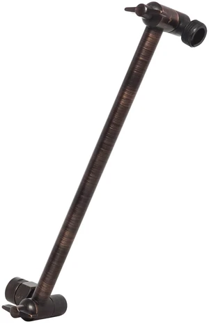 11" Extension Arm, Adjustable Height & Angle, Oil-Rubbed Bronze Adjustable Height & Angle, Sturdy Lock, Universal Connection, Transform your showers into rain shower experience 11" Extension Arm, Adjustable Height & Angle, Oil-Rubbed Bronze Adjustable Height & Angle, Sturdy Lock, Universal Connection, Transform your showers into rain shower experience