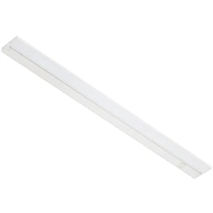 Halo 30-Inch Hardwired LED Under Cabinet Light, 3-CCT, White Power cord sold separately for plug-in installation. 2700K/4000K/5000K, dimmable. Model: UC0130WH27 Halo 30-Inch Hardwired LED Under Cabinet Light, 3-CCT, White Power cord sold separately for plug-in installation. 2700K/4000K/5000K, dimmable. Model: UC0130WH27