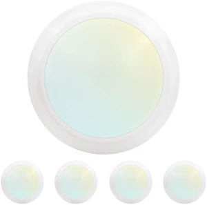 6 Inch LED Disk Lights, 12.5W, 1000LM, 120V, White (4 Pack) Dimmable Flush Mount Ceiling Light, 5CCT Selectable 2700K 3000K 3500K 4000K 5000K, Damp Rated, CRI 90, 50,000 Hours, ETL 6 Inch LED Disk Lights, 12.5W, 1000LM, 120V, White (4 Pack) Dimmable Flush Mount Ceiling Light, 5CCT Selectable 2700K 3000K 3500K 4000K 5000K, Damp Rated, CRI 90, 50,000 Hours, ETL