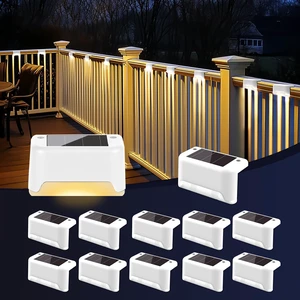 Solar Deck Lights, Solar Step Lights Waterproof, Warm White, 12 Pack Solar Deck Lights, Solar Step Lights Waterproof, Warm White, 12 Pack