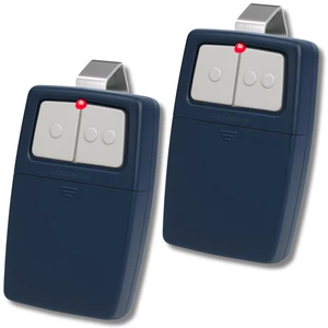 2X Universal Door Opener Remote KLIK1U 375UT 375LM Clicker 2-Button Blue Chamberlain LiftMaster Craftsman Genie Linear Replacement, Operates 2 Doors / Gates, Dip Switch & Learn Button 2X Universal Door Opener Remote KLIK1U 375UT 375LM Clicker 2-Button Blue Chamberlain LiftMaster Craftsman Genie Linear Replacement, Operates 2 Doors / Gates, Dip Switch & Learn Button
