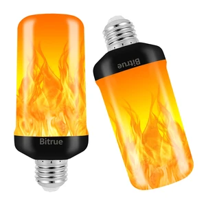 LED Flame Effect Light Bulb, 4 Modes Flame Light Bulbs, E26 Base Fire Light Bulb with Gravity Sensor,Flickering Light Bulbs Hallowee Home Party(2 Pack) LED Flame Effect Light Bulb, 4 Modes Flame Light Bulbs, E26 Base Fire Light Bulb with Gravity Sensor,Flickering Light Bulbs Hallowee Home Party(2 Pack)