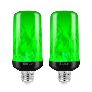 Flame Light Bulbs, 4 Modes Green LED Flame Effect Bulbs, E26 Base Fire Light Bulb with Gravity Sensor, Flickering Light Bulbs for Halloween Home Decor(Green 2 Pack) Flame Light Bulbs, 4 Modes Green LED Flame Effect Bulbs, E26 Base Fire Light Bulb with Gravity Sensor, Flickering Light Bulbs for Halloween Home Decor(Green 2 Pack)