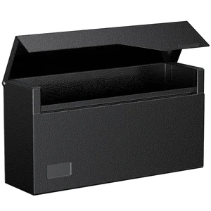 Wall Mount Mailbox for Outside, Large Metal Mail Box for House Heavy Duty, Modern Post Box, Letters Drop Box for Outdoor Office (No Lock) Wall Mount Mailbox for Outside, Large Metal Mail Box for House Heavy Duty, Modern Post Box, Letters Drop Box for Outdoor Office (No Lock)