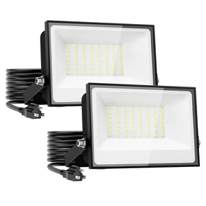 40W Flood Lights Outdoor,4000lm Bright LED Work Light with Plug,Daylight White LED Flood Lighting, IP66 Waterproof Security Yard Lights for Garage Stadium 2 Pack 40W Flood Lights Outdoor,4000lm Bright LED Work Light with Plug,Daylight White LED Flood Lighting, IP66 Waterproof Security Yard Lights for Garage Stadium 2 Pack