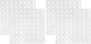 200 PCS Clear Cabinet Door Bumpers - 1/4 Inch Diameter Silicone Door Stoppers for Cabinets and Drawers (Pack of 2) 200 PCS Clear Cabinet Door Bumpers - 1/4 Inch Diameter Silicone Door Stoppers for Cabinets and Drawers (Pack of 2)