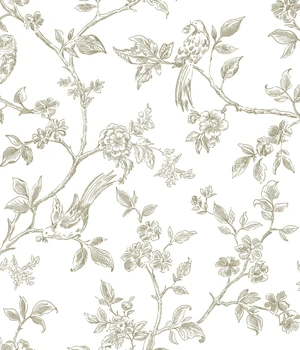 Beige and White Wallpaper Vintage Floral Peel and Stick Wallpaper 16.9"x393.7" Floral Birds Contact Paper Boho Self Adhesive Wall Paper for Bedroom Bathroom Decor Removable Beige and White Wallpaper Vintage Floral Peel and Stick Wallpaper 16.9"x393.7" Floral Birds Contact Paper Boho Self Adhesive Wall Paper for Bedroom Bathroom Decor Removable