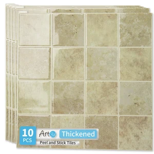 Grid Design Peel and Stick Backsplash, 10-Pack, 12 x 12 in, Khaki Enhanced Thickness, Strong Adhesion, Moisture Resistant, Long-Lasting, Minimalist Look, DIY Friendly, for Kitchen Countertops Grid Design Peel and Stick Backsplash, 10-Pack, 12 x 12 in, Khaki Enhanced Thickness, Strong Adhesion, Moisture Resistant, Long-Lasting, Minimalist Look, DIY Friendly, for Kitchen Countertops