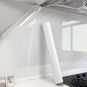 Clear Contact Paper Peel and Stick Wallpaper Removable 15.7"×393" Wall Protector Transparent Wall Protective Film Waterproof Wallpapers for Countertops for Kitchen Backsplash for Bathroom Clear Contact Paper Peel and Stick Wallpaper Removable 15.7"×393" Wall Protector Transparent Wall Protective Film Waterproof Wallpapers for Countertops for Kitchen Backsplash for Bathroom