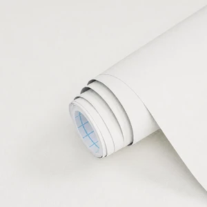 17.7"x 197" Peel and Stick Wallpaper White Contact Paper Self-Adhesive Thick Removable Waterproof Wallpaper Vinyl for Cabinets Countertops Bathroom Kitchen Wall Decor 17.7"x 197" Peel and Stick Wallpaper White Contact Paper Self-Adhesive Thick Removable Waterproof Wallpaper Vinyl for Cabinets Countertops Bathroom Kitchen Wall Decor