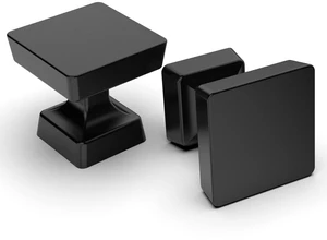 15 Pack Matte Black Cabinet Knobs & Pulls - 1.2" Single Hole Cabinet Handles Dresser Knobs Drawer Knobs and Pulls for Bathroom Cabinets ZH0008 15 Pack Matte Black Cabinet Knobs & Pulls - 1.2" Single Hole Cabinet Handles Dresser Knobs Drawer Knobs and Pulls for Bathroom Cabinets ZH0008