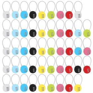448 Pack 3 Digit Combination Cable Padlock,Mixed Color Resettable for Gym Locker Luggage Backpack, Waterproof Outdoor Security, Small Combo Lock for Travel School Storage 448 Pack 3 Digit Combination Cable Padlock,Mixed Color Resettable for Gym Locker Luggage Backpack, Waterproof Outdoor Security, Small Combo Lock for Travel School Storage