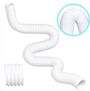 Extra 8.3ft Long Gutter Downspout Extensions Flexible, 4" Diameter Drain Downspout Extender, Down Spout Drain Extender for Rainwater Drainage Extra 8.3ft Long Gutter Downspout Extensions Flexible, 4" Diameter Drain Downspout Extender, Down Spout Drain Extender for Rainwater Drainage