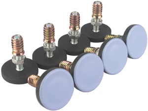 Furniture Leveler PTFE(Teflon) Bottom(50mm Large Base),Thread Shank(3/8-16) Adjust Pads,Table/Chair/Cabinet/Sofa Medium Adjustable Legs Leveling,Nuts Installation and Floor Protection(8 Pack) Furniture Leveler PTFE(Teflon) Bottom(50mm Large Base),Thread Shank(3/8-16) Adjust Pads,Table/Chair/Cabinet/Sofa Medium Adjustable Legs Leveling,Nuts Installation and Floor Protection(8 Pack)