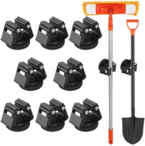 Magnetic Broom Holders,8PCS Anti-Slip Magnetic Mount Storage Broom Holder with Rubber Grippers, 12lbs Heavy Duty Magnetic Tool Holder for Work Garage Laundry Kitchen RV Van Accessories Magnetic Broom Holders,8PCS Anti-Slip Magnetic Mount Storage Broom Holder with Rubber Grippers, 12lbs Heavy Duty Magnetic Tool Holder for Work Garage Laundry Kitchen RV Van Accessories